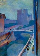 Henri Matisse A Glimpse of Notre Dame in the Late Afternoon oil painting picture wholesale